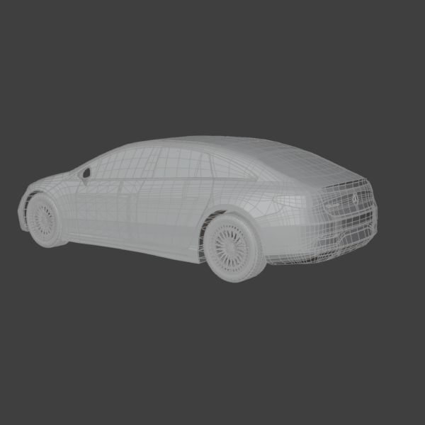 Mercedes-Benz EQS 3D model